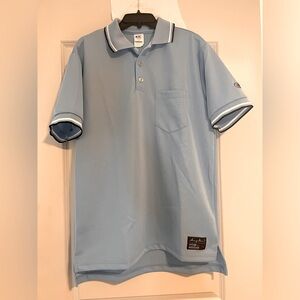 Cliff Keen Athletic blue men’s umpire shirt, size: M